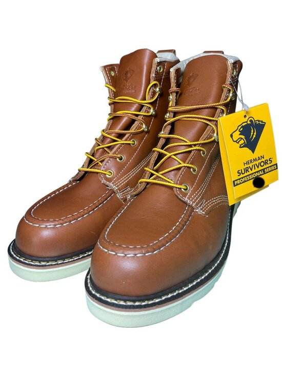 Herman Survivors Work Boots Men\'s 11 M Leather Backhaul Electrical Protection main image 9